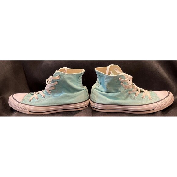 Converse Chuck Taylor All Star High Tops Cyber Teal Sizes W 7 M 5 Great Con. - Picture 4 of 9